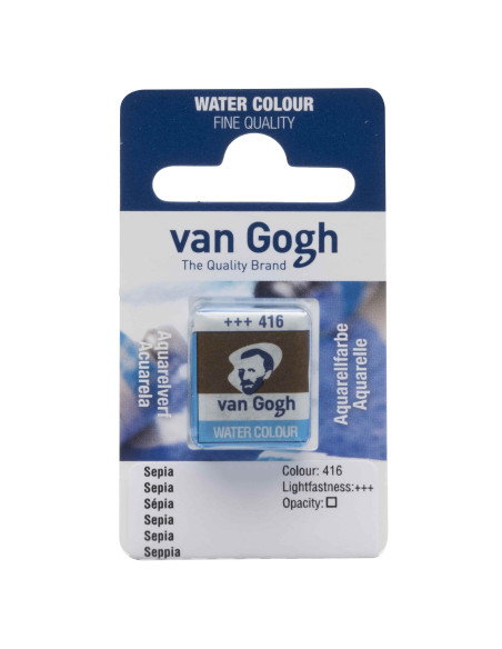▷ *ACUARELA VAN GOHG Nº416 P M/C SEPIA | Taine - Imagen 1