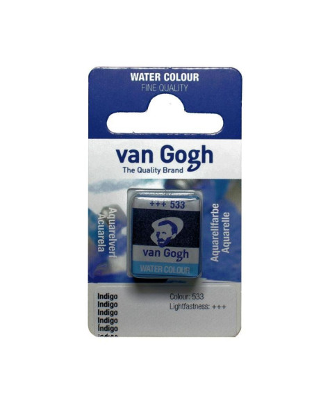 ▷ *ACUARELA VAN GOHG Nº533 P M/C INDIGO | Taine - Imagen 1