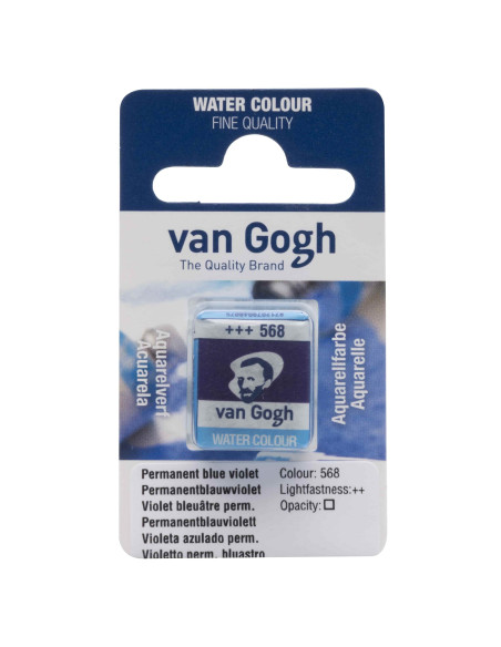 ▷ *ACUARELA VAN GOGH Nº568 P M/C VIOL AZUL PERMANENTE | Taine - Imagen 1