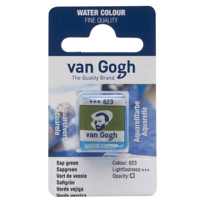 ▷ *ACUARELA VAN GOHG Nº623 P M/C VERDE VEJIGA | Taine - Imagen 1