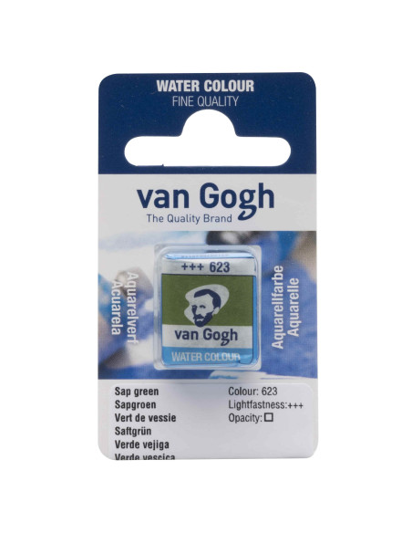 ▷ *ACUARELA VAN GOHG Nº623 P M/C VERDE VEJIGA | Taine - Imagen 1