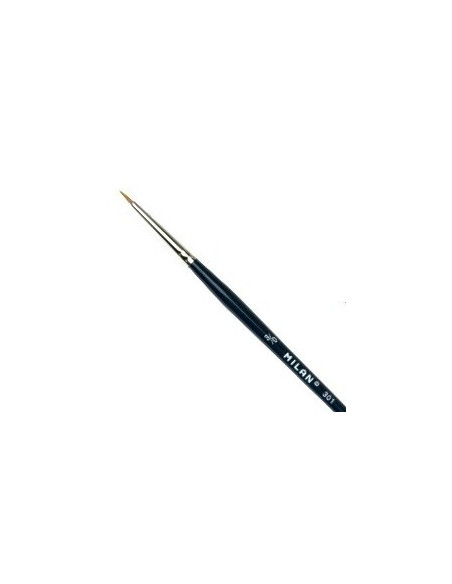 ▷ PINCEL REDONDO SINTETICO 301 MILAN M/C Nº3/0 | Taine - Imagen 1