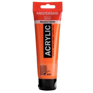 ▷ PINTURA ACRÍLICA AMSTERDAM TUBO 120ML ANARANJ.AZO | Taine - Imagen 1