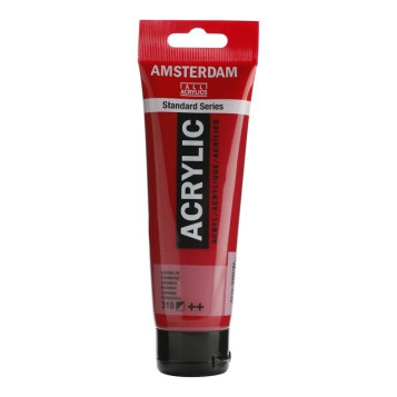 ▷ PINTURA ACRÍLICA AMSTERDAM TUBO 120ML CARMIN | Taine - Imagen 1
