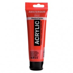 ▷ PINTURA ACRÍLICA AMSTERDAM TUBO 120ML ROJO NAFT.CL | Taine - Imagen 1