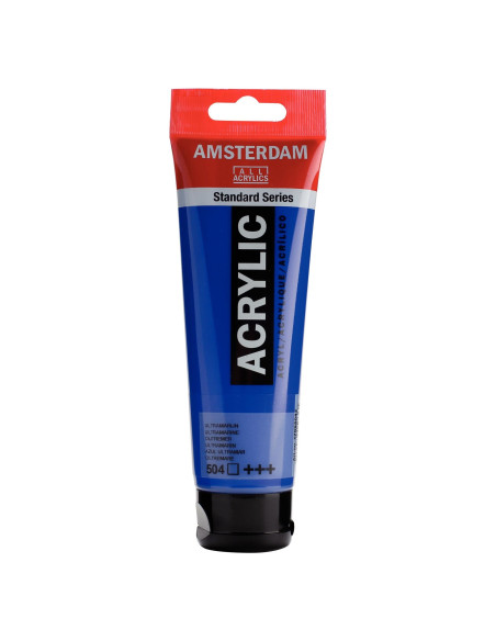 ▷ PINTURA ACRÍLICA AMSTERDAM TUBO 120ML AZUL U.MAR | Taine - Imagen 1
