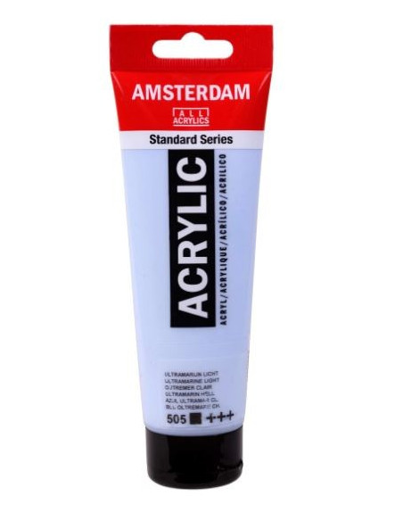 ▷ PINTURA ACRÍLICA AMSTERDAM TUBO 120ML AZUL ULTRAMAR CLARO | Taine - Imagen 1
