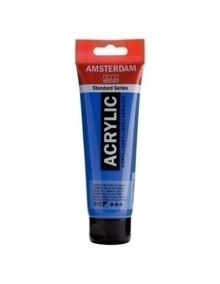 ▷ PINTURA ACRÍLICA AMSTERDAM TUBO 120ML AZUL COB.UMAR | Taine - Imagen 1