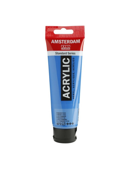 ▷ PINTURA ACRÍLICA AMSTERDAM TUBO 120ML CIAN PRIM | Taine - Imagen 1