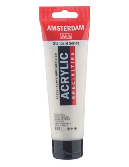 ▷ PINTURA ACRÍLICA AMSTERDAM TUBO 120ML AMARIL.PERLA | Taine - Imagen 1