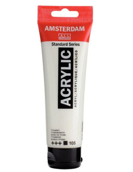 ▷ PINTURA ACRÍLICA AMSTERDAM TUBO 120ML AMARILLO METALICO | Taine - Imagen 1