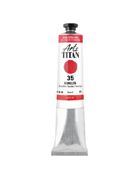 ▷ OLEO TITAN Nº35 BERMELLON 60ML | Taine - Imagen 1