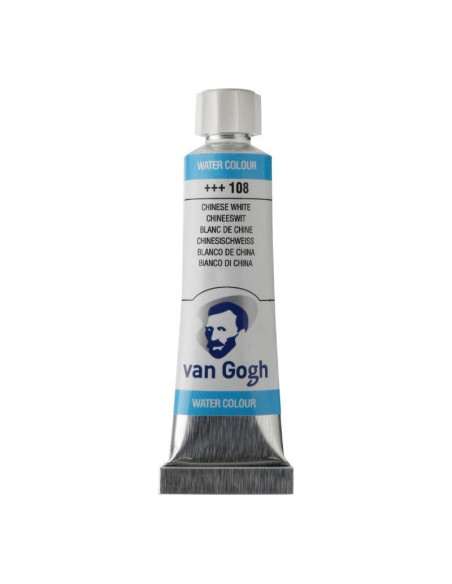 ▷ TUBO ACUARELA Nº108 VAN GOHG BLANCO CHINA10ML | Taine - Imagen 1