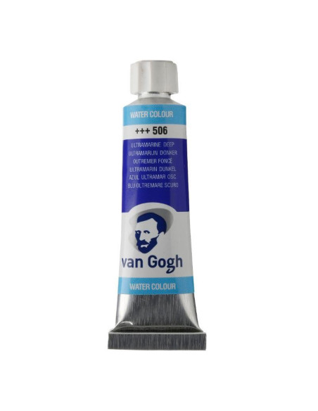 ▷ TUBO ACUARELA Nº506 VAN GOHG AZUL ULTRA OSCURO 10M | Taine - Imagen 1