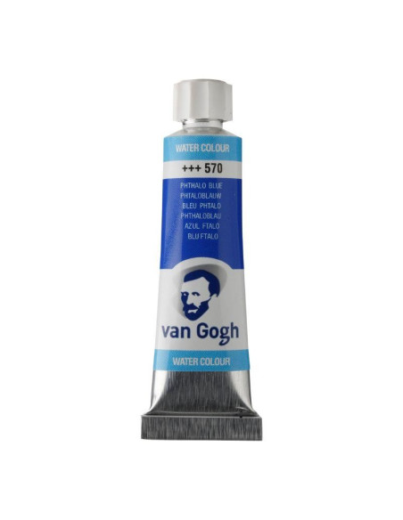 ▷ *TUBO ACUARELA VAN GOGH Nº570 AZUL FTALO 10ML | Taine - Imagen 1