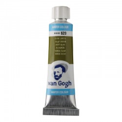 ▷ *TUBO ACUARELA VAN GOHG Nº620 VERDE OLIVA 10ML | Taine - Imagen 1