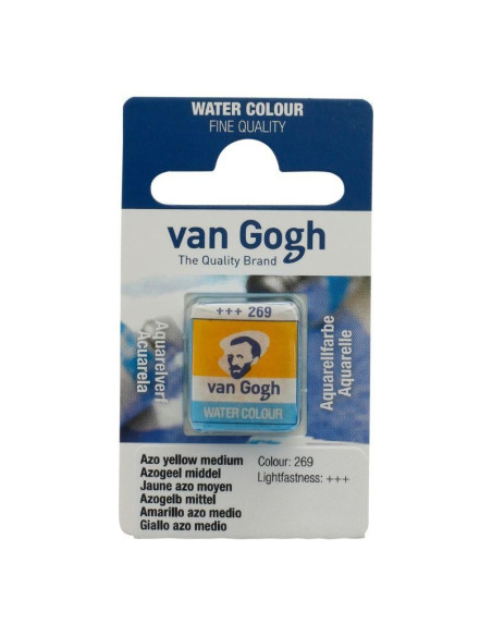 ▷ *ACUARELA VAN GOGH Nº269 P M/C AMARILLA AZUL.MEDIO | Taine - Imagen 1