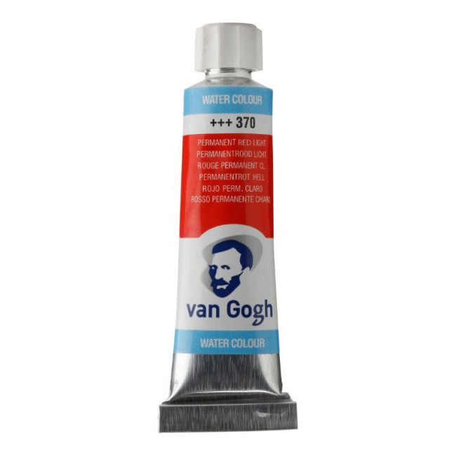 ▷ TUBO ACUARELA Nº370 ROJO PERMA CL VAN GOGH 10M | Taine - Imagen 1