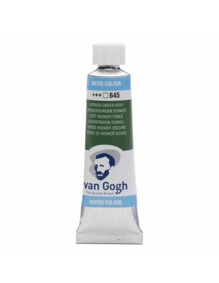 ▷ TUBO ACUARELA Nº645 VERDE H00KER VAN GOGH 10ML | Taine - Imagen 1