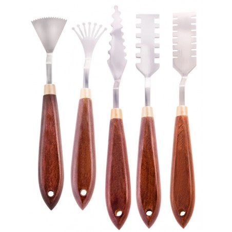 ▷ *SET ESPATULAS 5 PIEZAS EFECTOS | Taine - Imagen 1