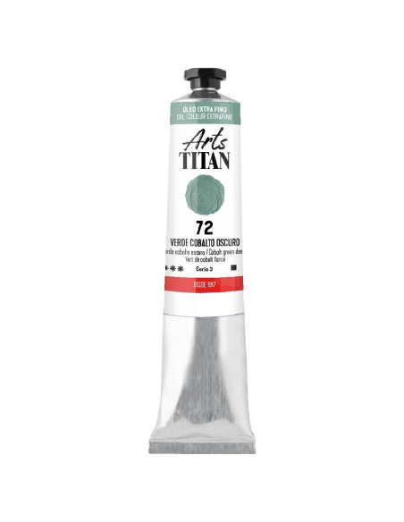 ▷ OLEO Nº72 VERDE COBALTO OSCU 20ML TITAN | Taine - Imagen 1