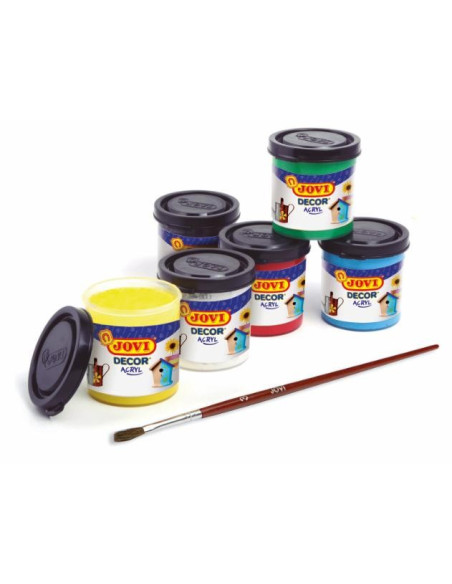 ▷ PINTURA MULTIUSOS JOVIDECOR CJ 6 BOTES 55ML SURTIDOS | Taine - Imagen 1