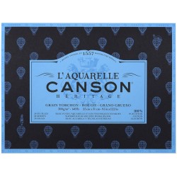 ▷ BLOC DIBUJO ACUARELA CANSON 20HJ HERITAGE 23X31 300GR GG | Taine - Imagen 1