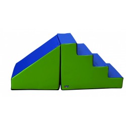 ▷ SET SOFTEE IGURAS DE 60 CM Nº2 (ESCALERA Y RAMPA) | Taine - Imagen 1