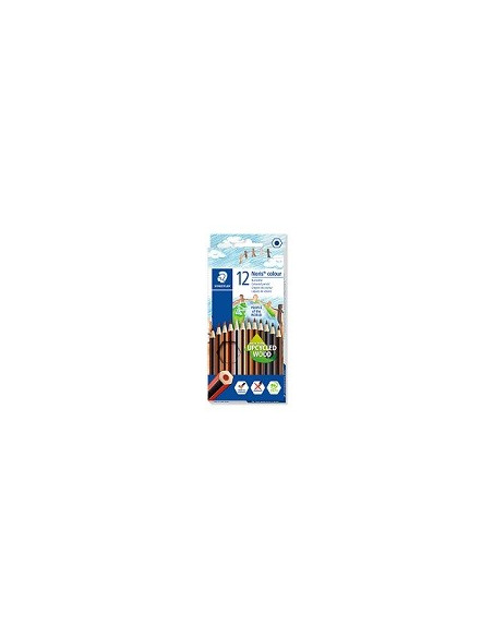 ▷ LAPICEROS COLOR NORIS COLOUR 185 PEOPLE OF THE WORLD 12U STAEDTLER | Taine - Imagen 1