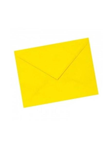 ▷ PQ.25 SOBRES AMARILLO LIMON 12,5X18 ENGOMADO PICO | Taine - Imagen 1