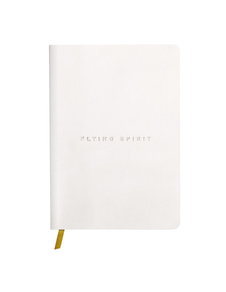 ▷ BLOC DIBUJO EXACLAIR 14,8X21 90HJ PIEL BLANCO MINI FLYING SPIRIT | Taine - Imagen 1