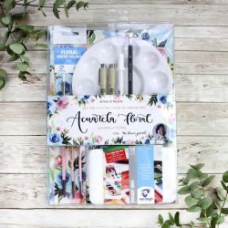 ▷ SET ACUARELA FLORAL | Taine - Imagen 1