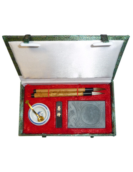 ▷ CAJA DECOR-CHINA 2PINC 1TINTA+CUENCO | Taine - Imagen 1
