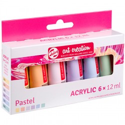 Imagen 1 - ▷ SET 6 TUBOS ACRILICOS 12ML PASTEL ARTCREATION | Taine ▷ SET 6 TUBOS ACRILICOS 12ML PASTEL ARTCREATION | Taine - Imagen 1