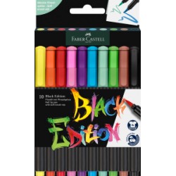 Imagen 1 - ▷ CAJA 10U ROTULADORES COLORES BLACK EDITION PINCEL | Taine ▷ CAJA 10U ROTULADORES COLORES BLACK EDITION PINCEL | Taine - Imagen 1