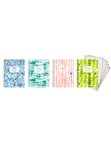 ▷ CUADERNO OXFORD A4 120HJ 5X5 JAPANDI | Taine - Imagen 1