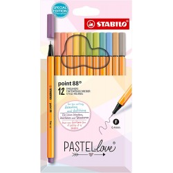 Imagen 1 - ▷ ROTULADORES STABILO POINT SET12 UDS 88 PASTELLOVE | Taine ▷ ROTULADORES STABILO POINT SET12 UDS 88 PASTELLOVE | Taine - Imagen 1