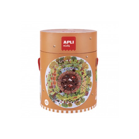 ▷ PUZLE APLI CIRCULAR BIOESFERA 48U | Taine - Imagen 1