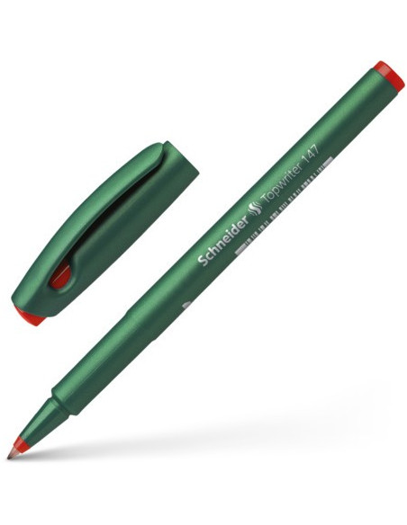 ▷ ROTULADOR SCHNEIDER ROJO FINELINER TOPWRITER 147 | Taine - Imagen 1