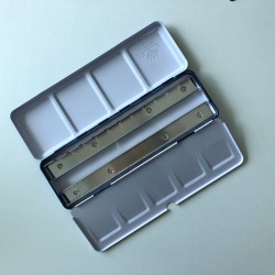 ▷ CAJA VACIA METAL ACUARELA PARA 24 PASTILLAS | Taine - Imagen 1