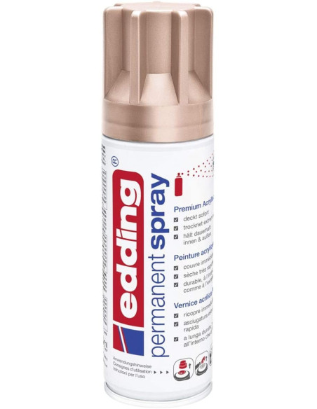 ▷ SPRAY EDDING ORO ROSA | Taine - Imagen 1