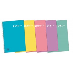 Imagen 1 - ▷ CUADERNO ENRI 4º PLUS 90GRS 80HJ TP PASTEL | Taine ▷ CUADERNO ENRI 4º PLUS 90GRS 80HJ TP PASTEL | Taine - Imagen 1