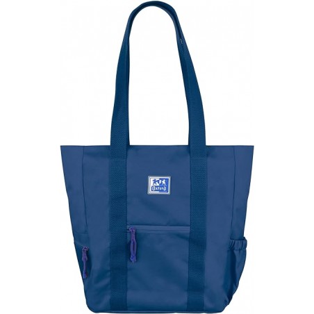 ▷ MOCHILA OXFORD TOTE BAG B-TRENDY AZUL MARINO | Taine - Imagen 1