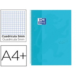 Imagen 1 - ▷ CUADERNO OXFORD AZUL TURQUESA A4+ 80HJ 90GRS 5X5 TE | Taine ▷ CUADERNO OXFORD AZUL TURQUESA A4+ 80HJ 90GRS 5X5 TE | Taine - Imagen 1