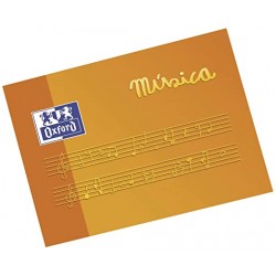 Imagen 1 - ▷ CUADERNO OXFORD MUSICA A5 5 PENTAGRAMAS | Taine ▷ CUADERNO OXFORD MUSICA A5 5 PENTAGRAMAS | Taine - Imagen 1