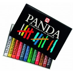 Imagen 1 - ▷ CAJA PASTEL PANDA AL OLEO 12U | Taine ▷ CAJA PASTEL PANDA AL OLEO 12U | Taine - Imagen 1