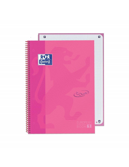 ▷ BLOC OXFORD ROSA A4+ 80HJ 9OGRS 5X5 N.EUROPEAN EXTRA | Taine - Imagen 1