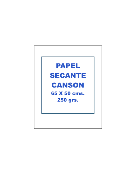 ▷ UND.PAPEL SECANTE 50X65 250GR CANBUVARD | Taine - Imagen 1