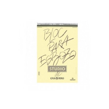 ▷ BLOC CANSON DIBUJO ESBOZO GUARRO LAPIZ A5 ESPIRAL 50 HOJAS 90GR | Taine - Imagen 1