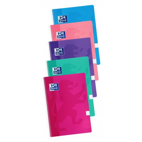 ▷ CUADERNO OXFORD FOLIO 80H 90G C.4MM T/B TENDENCIA | Taine - Imagen 1